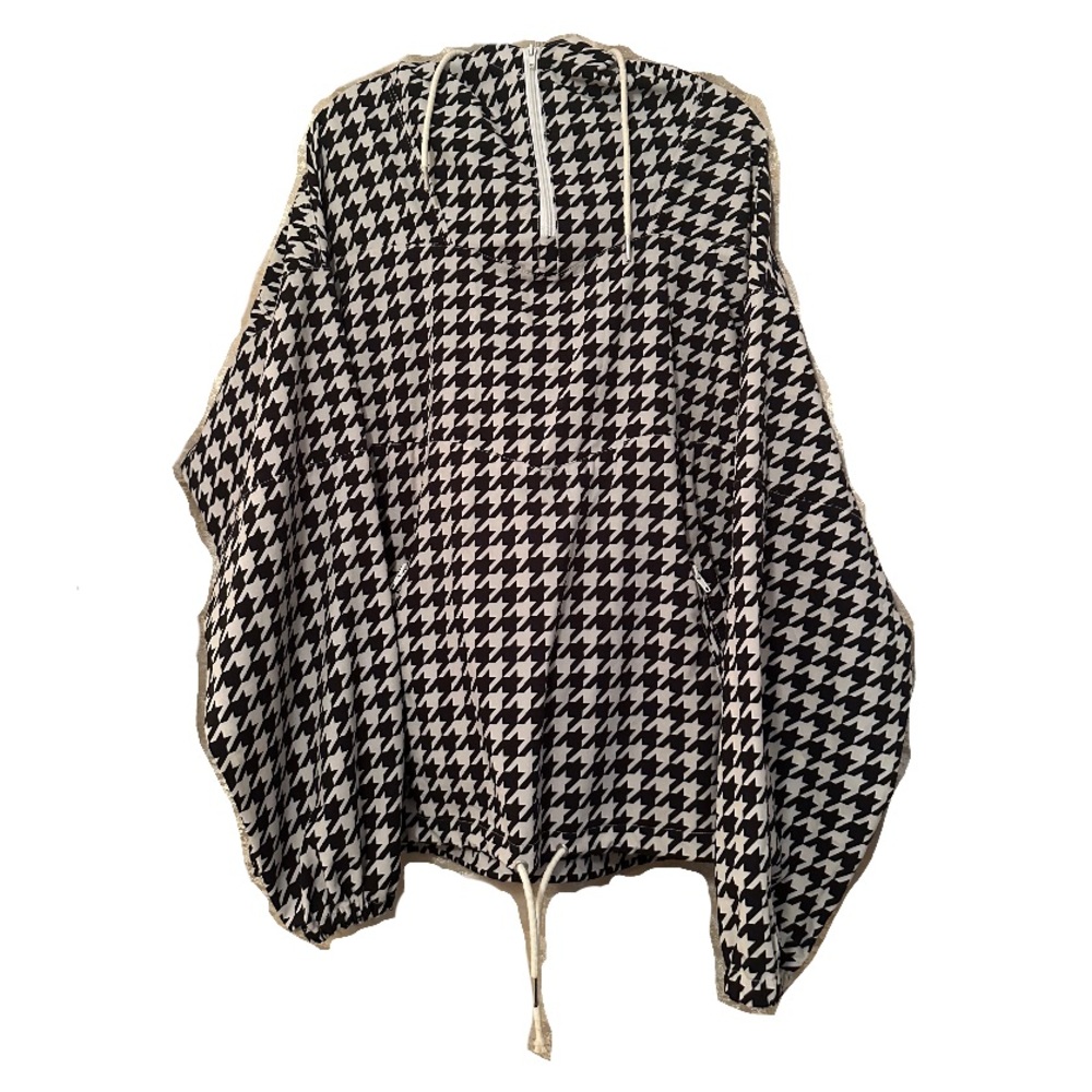 Houndstooth Windbreaker